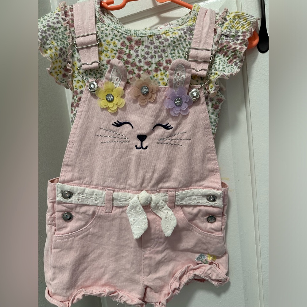 Little lass spring overalls - Picture 4 of 5